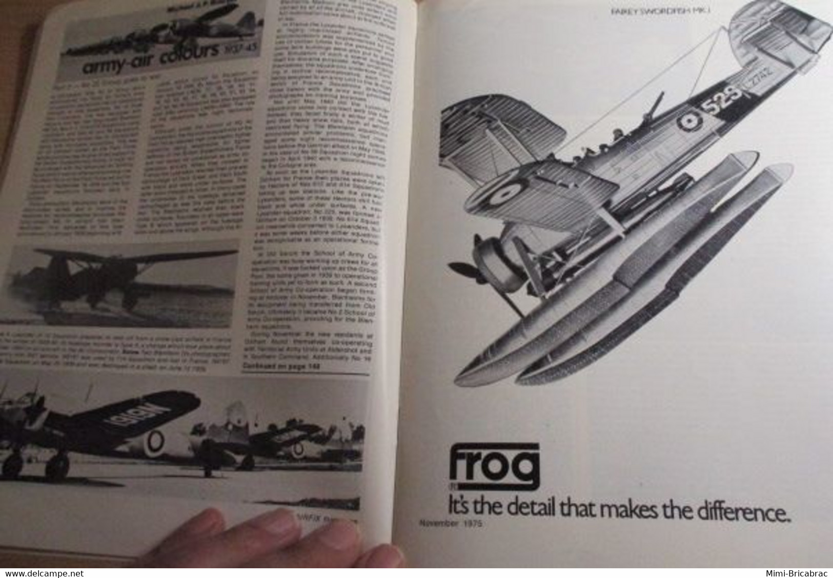 AIRFIXMAG2021 Revue Maquettisme En Anglais AIRFIX MAGAZINE De Novembre 1975 , TBE , Sommaire En Photo 3 - Great Britain