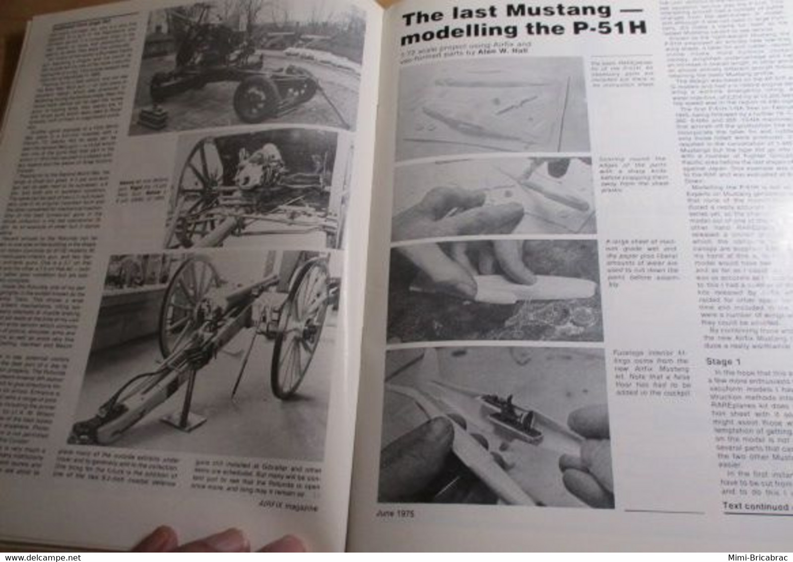 AIRFIXMAG2021 Revue Maquettisme En Anglais AIRFIX MAGAZINE De Juin 1975 , TBE , Sommaire En Photo 3 - Groot-Britannië