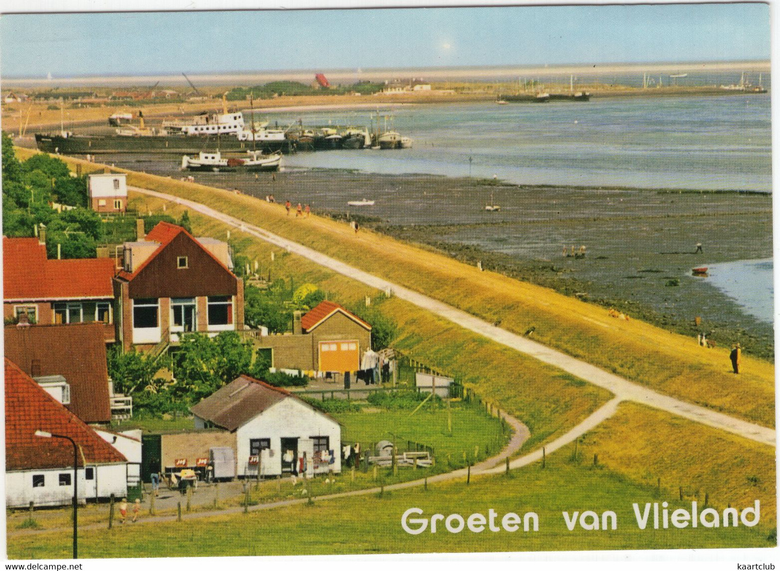 Vlieland - (Wadden, Nederland/Holland) - Nr. L 2798 - Binnenvaartschepen, Veerboot - Vlieland