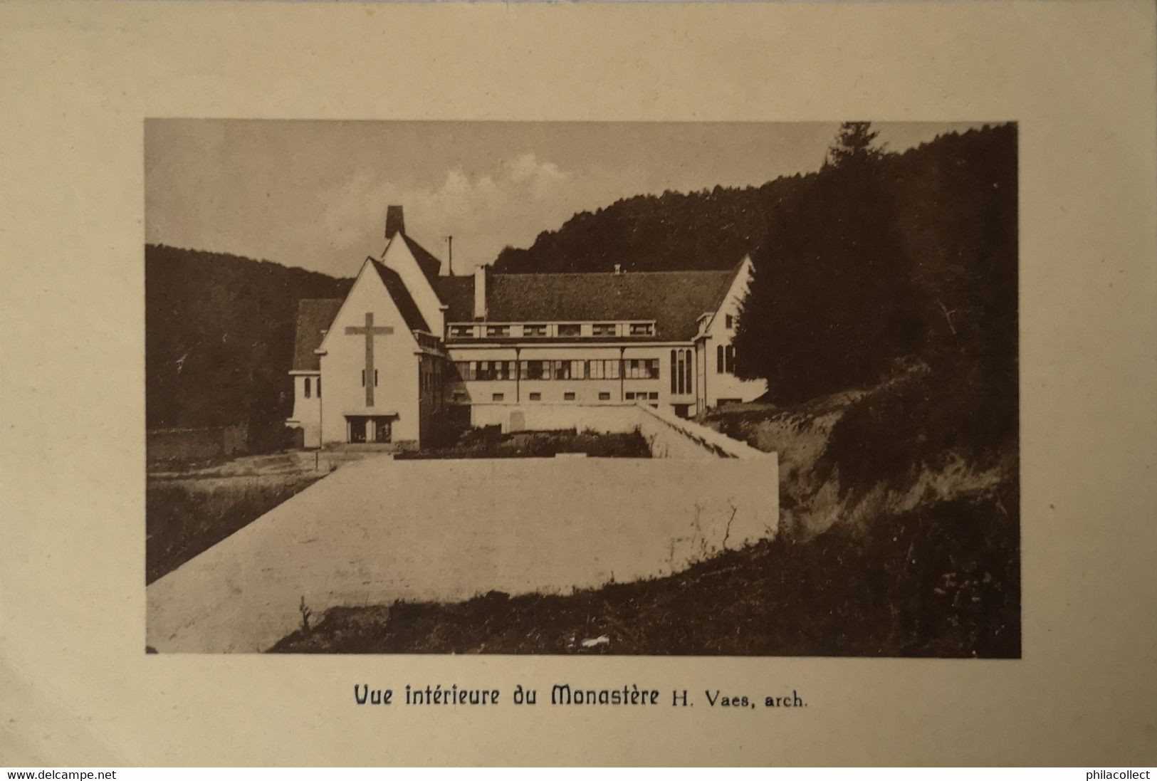 Bouillon // Abbaye N. D. De Clair Fontaine (Vue Interieure - H. Vaas Arch.) 19?? - Bouillon