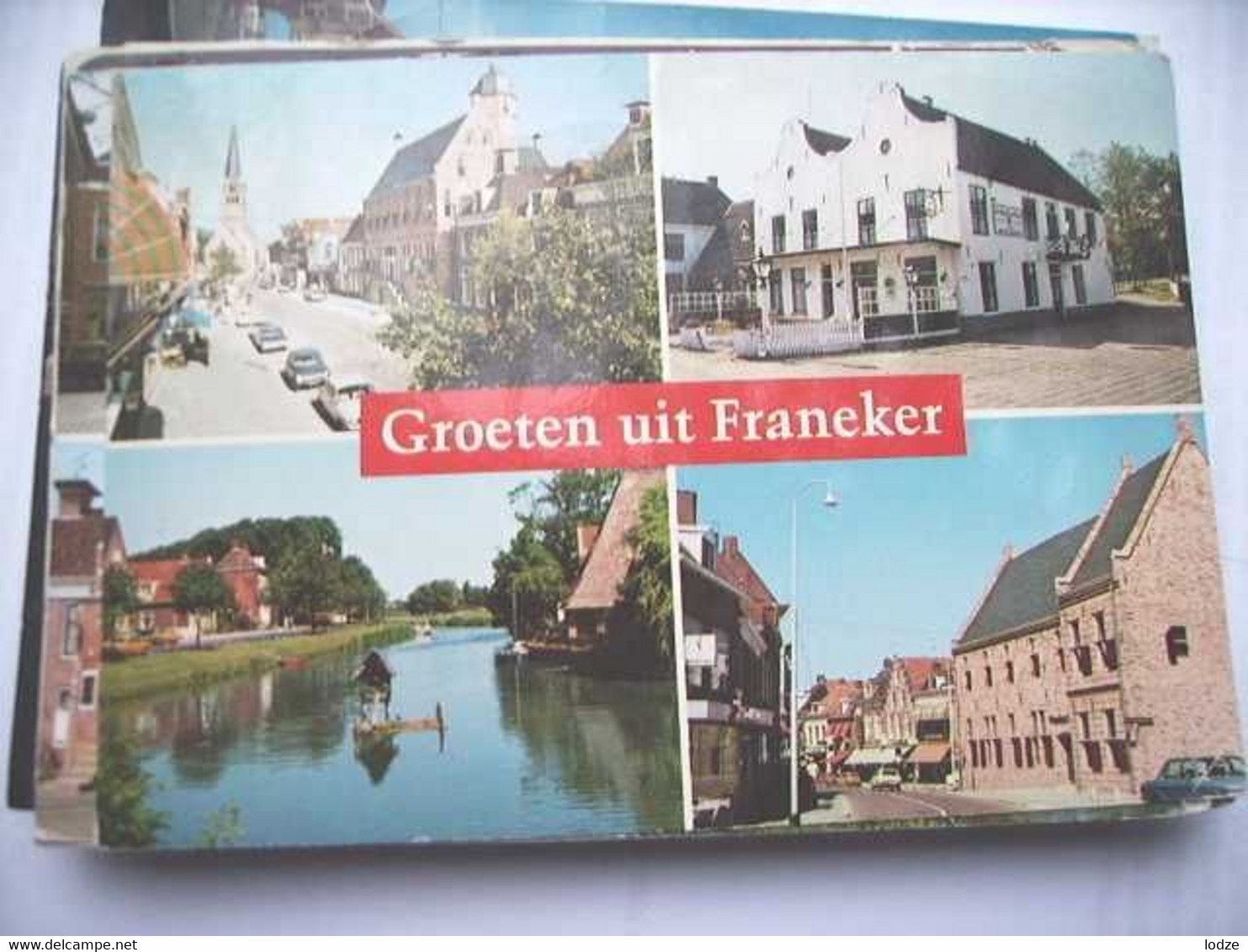Nederland Holland Pays Bas Franeker Met Wit Restaurant ? - Franeker