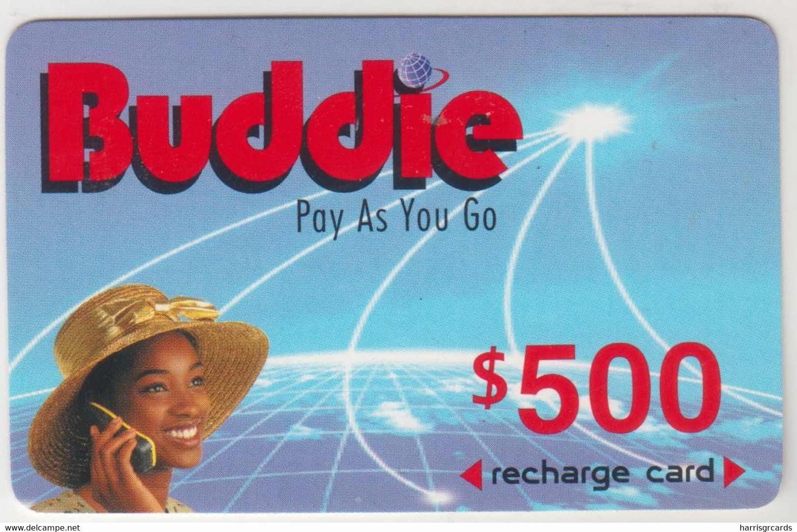 ZIMBABWE - Buddie Pay As You Go, Z$500, Exp.date  31/10/2004, Used - Simbabwe