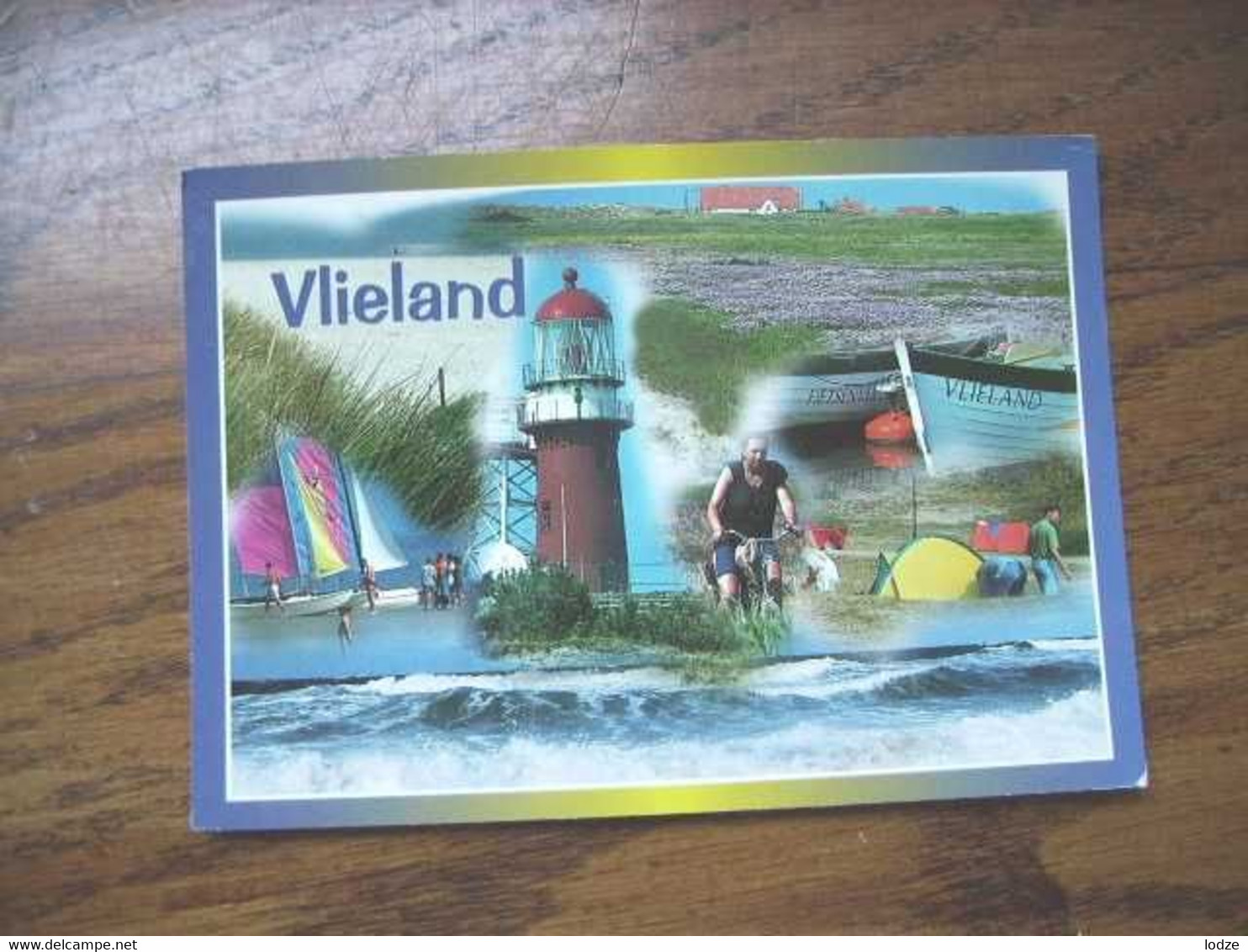 Nederland Holland Pays Bas Vlieland Met Vuurtoren Centraal - Vlieland