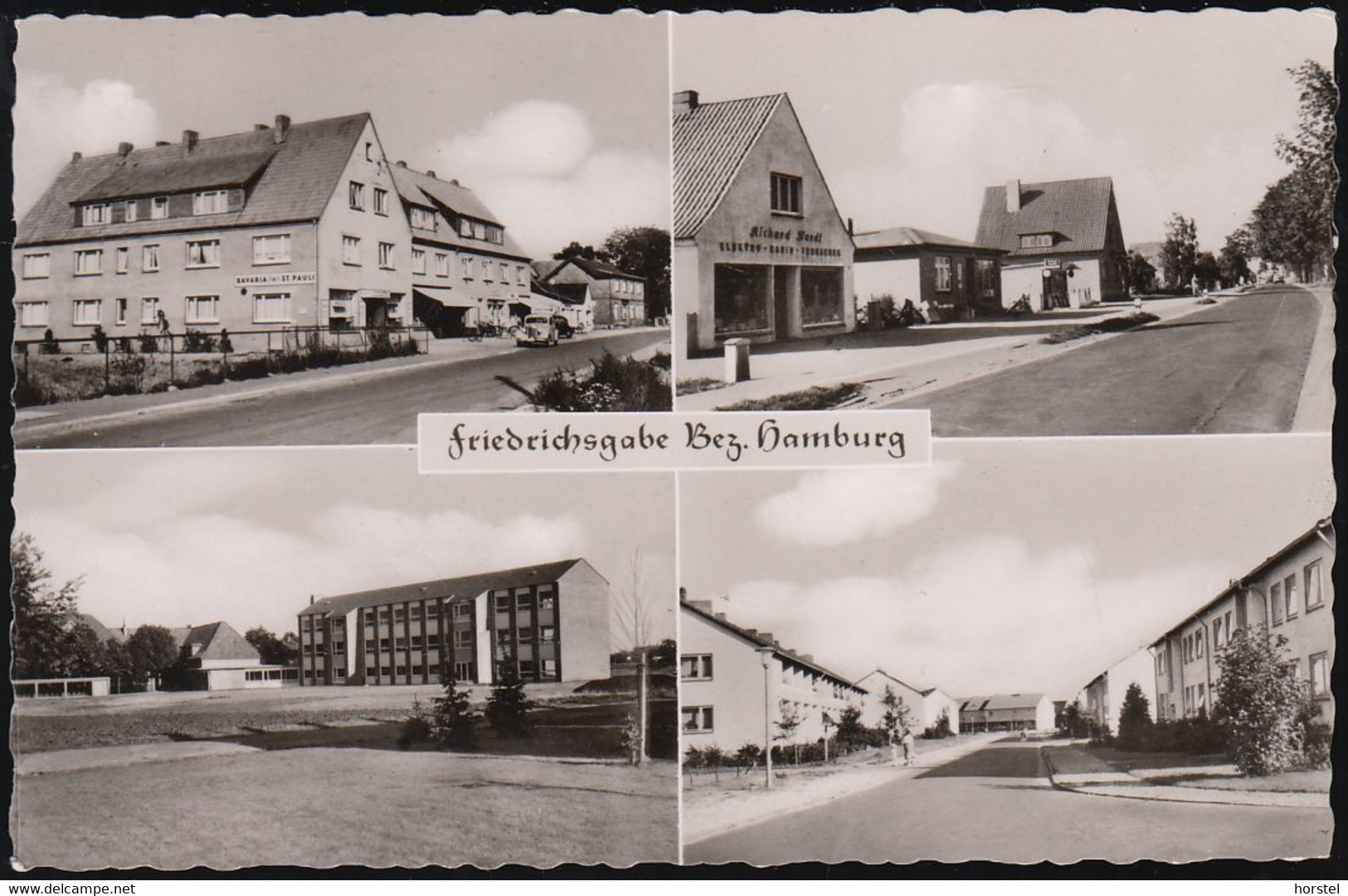 D-22846 Norderstedt - Friedrichsgabe - Alte Straßenansichen - Elektro Laden - Car - Oldtimer - Norderstedt