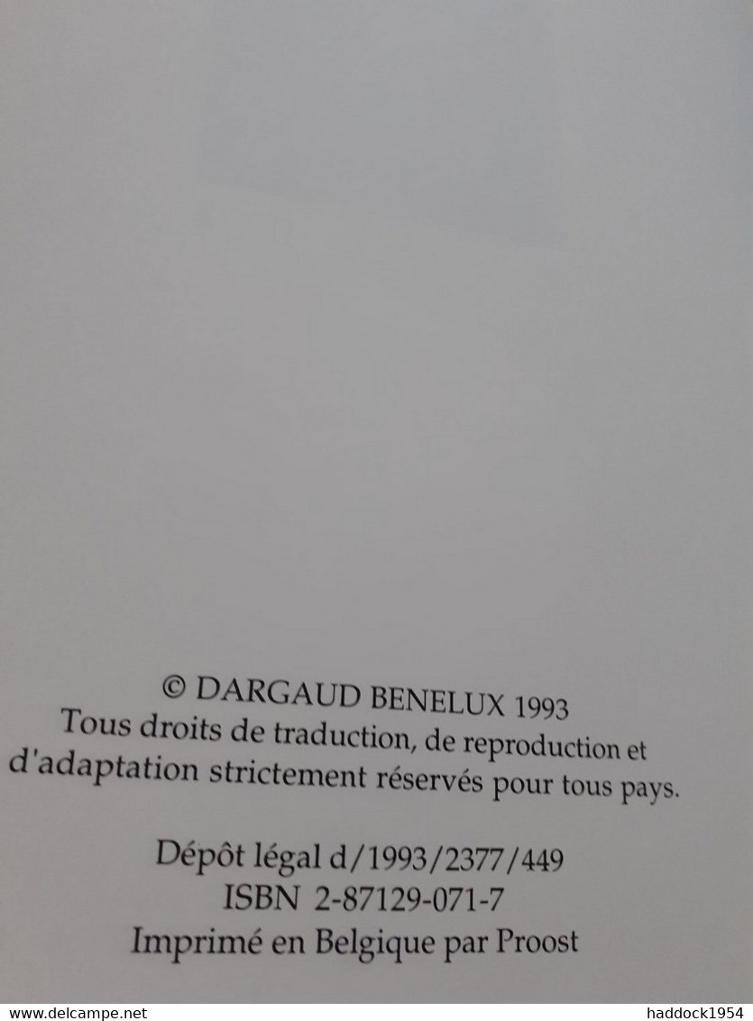 SIOBAN Complainte Des Landes Perdues JEAN DUFAUX GRZEGORZ ROSINSKI Dargaud 1993 - Complainte Des Landes Perdues