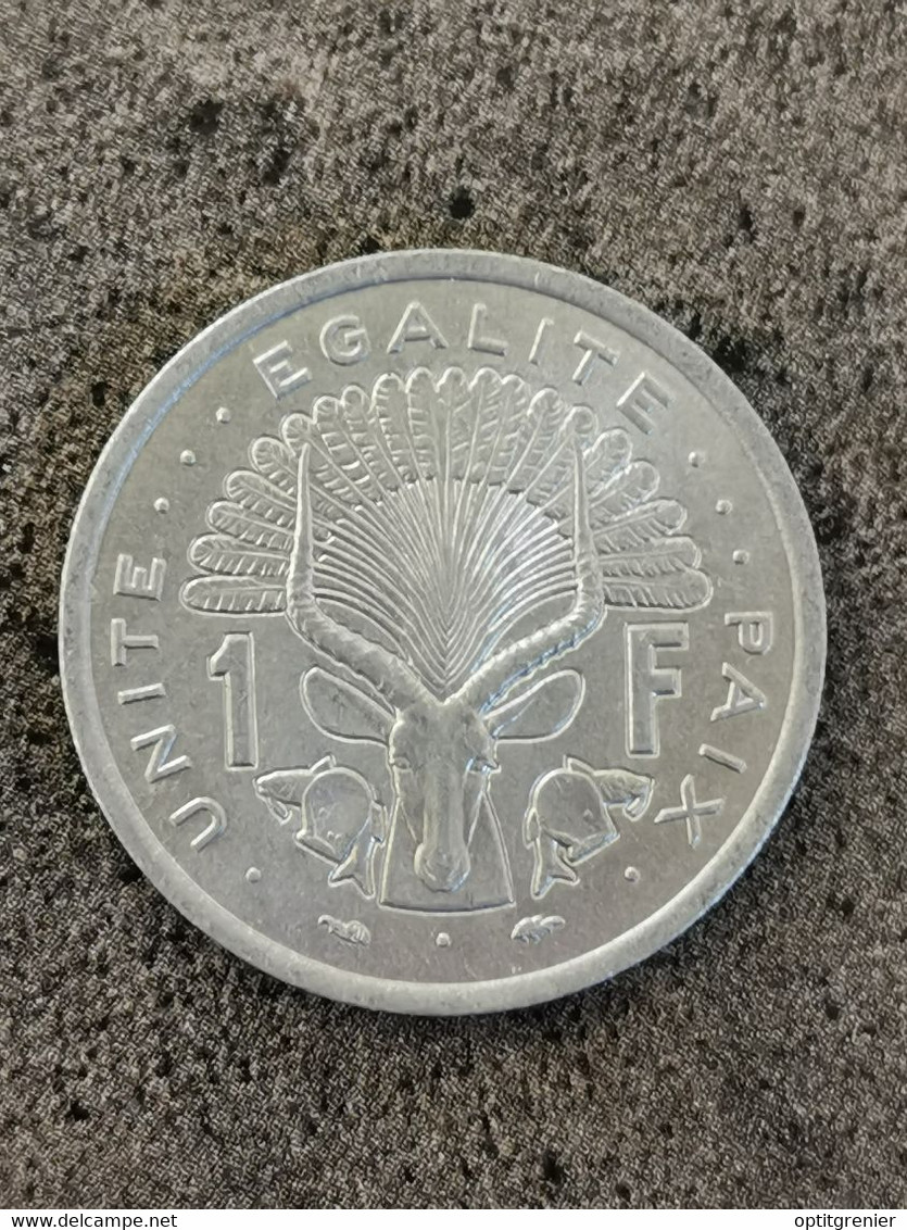 1 FRANC DJIBOUTI 1977 - Djibouti