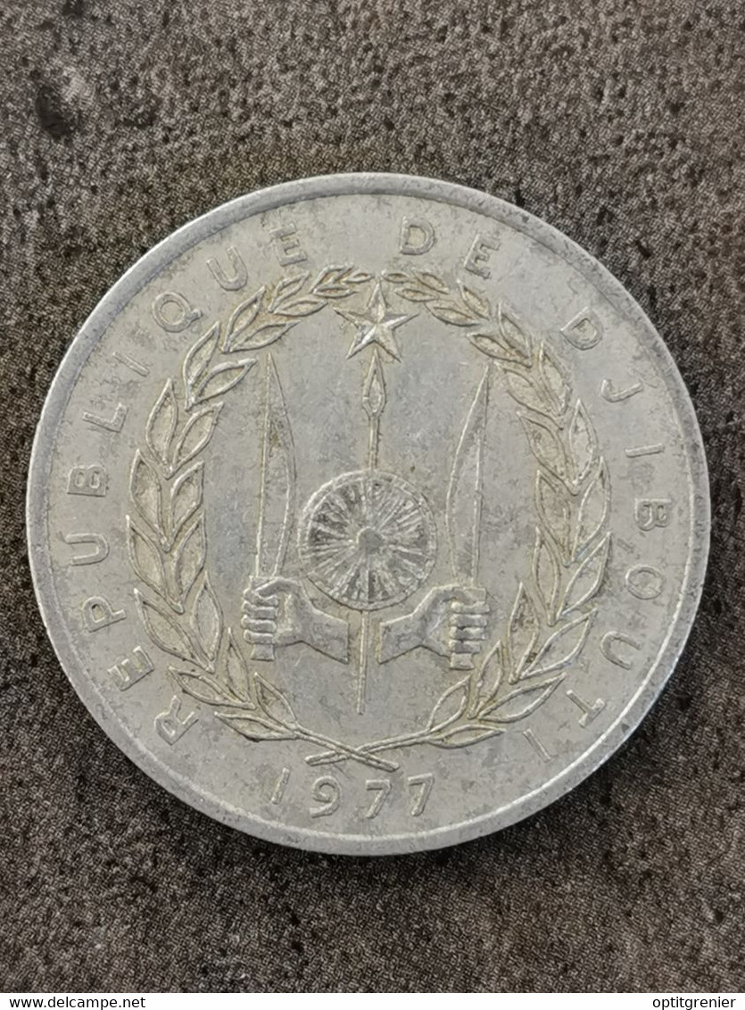 5 Francs Djibouti 1977 - Djibouti