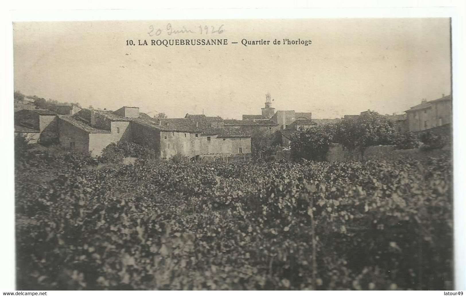 La Roquebrussanne  Quartier De L Horloge - La Roquebrussanne