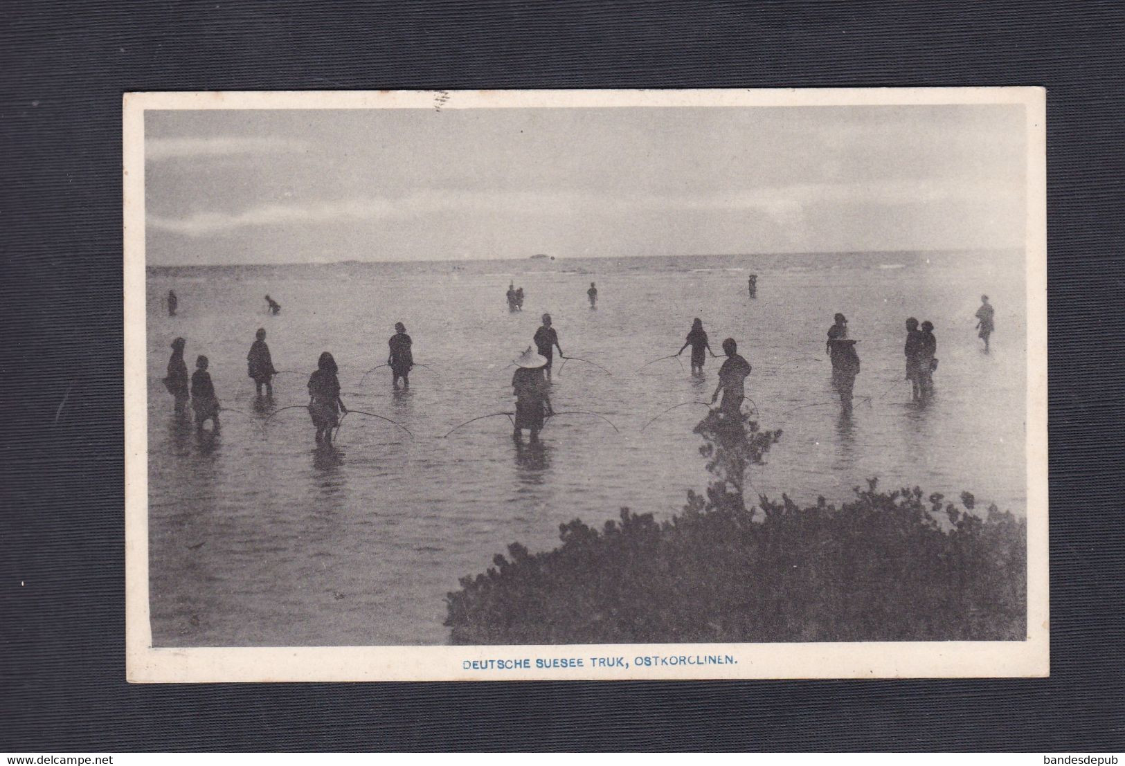 Iles Carolines Deutsche Suesee Sued See Truk Ost Karolinen Ostkorolinen  ( Indigenes Peche Ethnologie  49342) - Micronesia