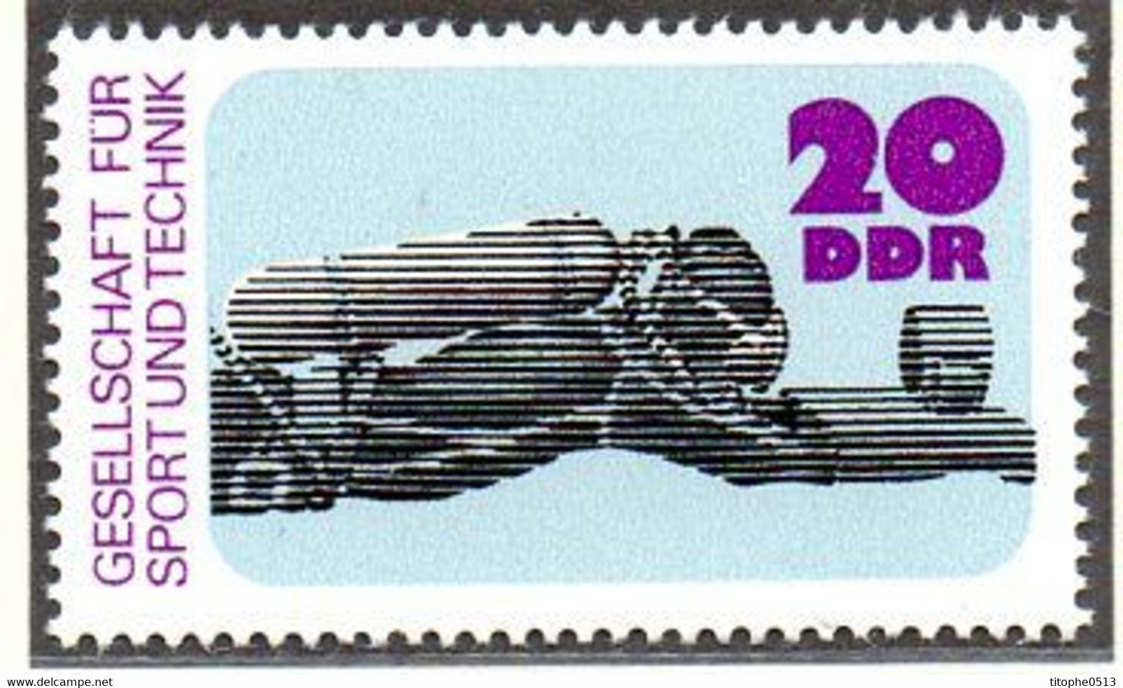 RDA. N°1898 De 1977. Plongée. - Duiken