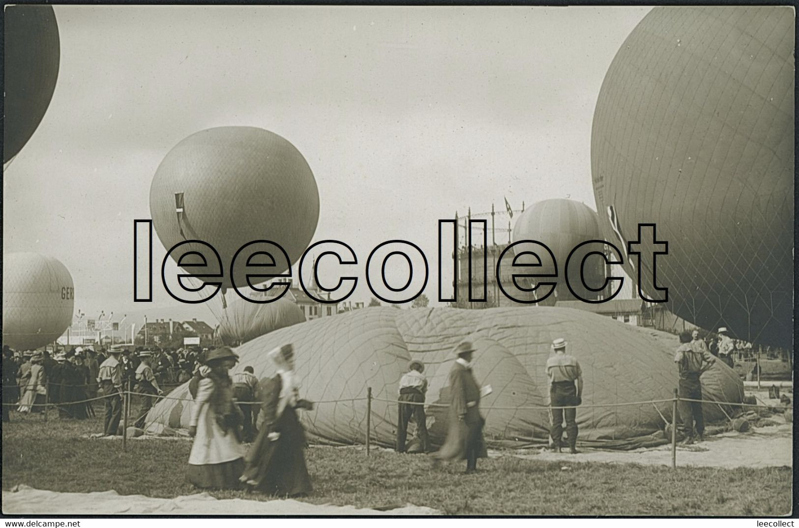 Suisse - ZH Schlieren - Zürich - Ballon - Gordon Bennett 1909 - Schlieren