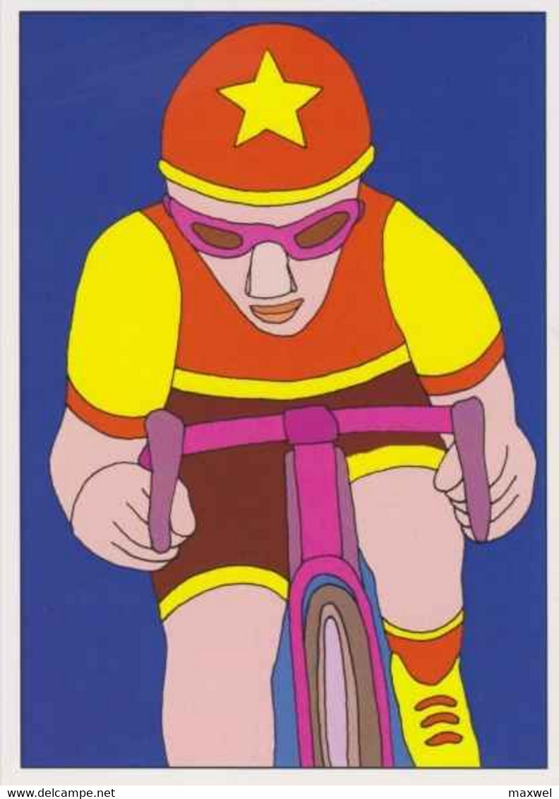 Cpm 1741/429 ERGON - Homme à Bicyclette  - Vélo - Cyclisme - Bicycle - Cycle - Illustrateurs - Illustrateur - Ergon