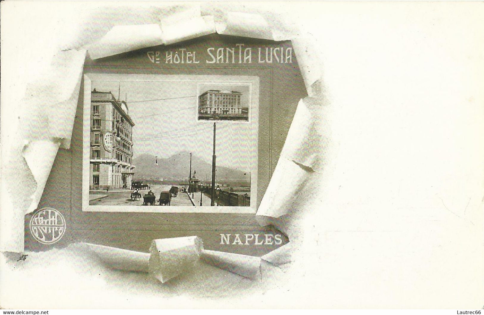 NAPOLI - NAPLES - Gd Hôtel Santa Lucia - Napoli (Naples)