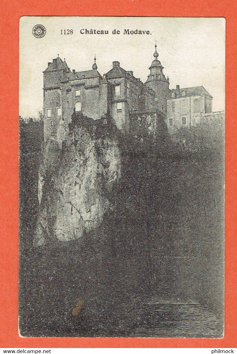 JF - 1128 Château De Modave 1921 - Obl Modave Vers Nivelles - Hermans - Modave