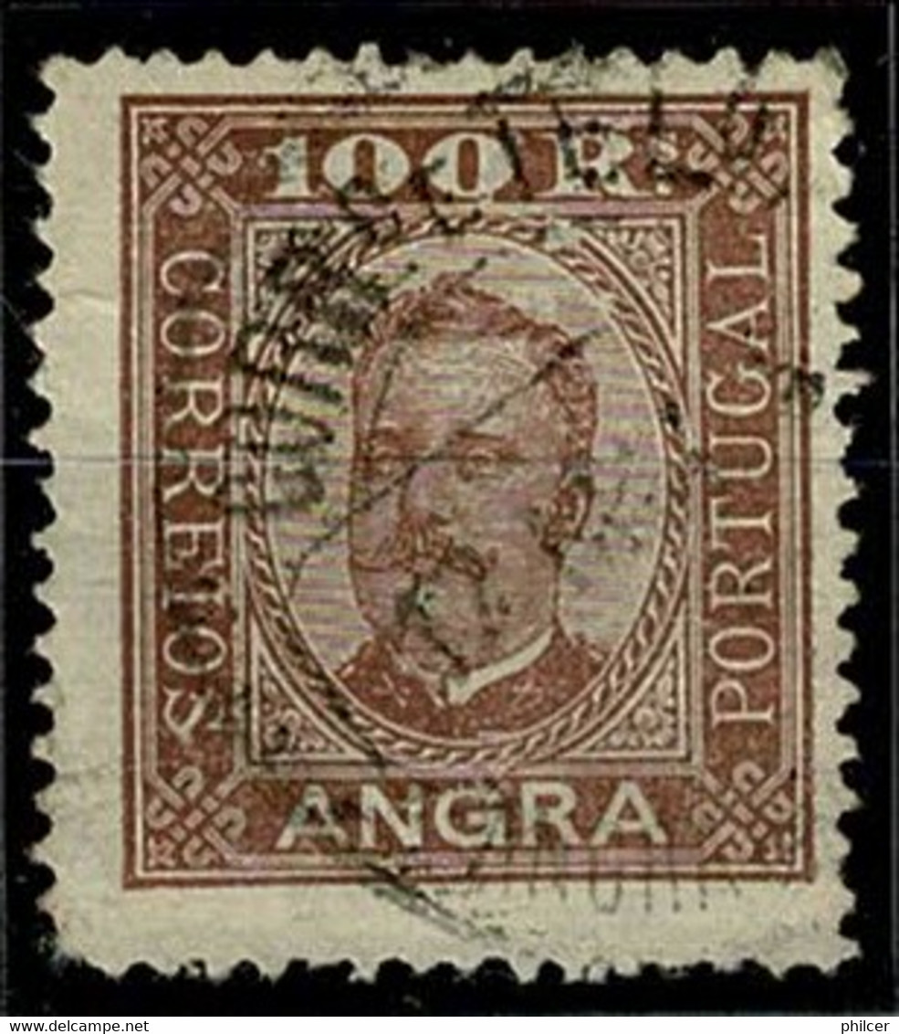 Angra, 1892/3, # 9, Canto Redondo, Used - Angra