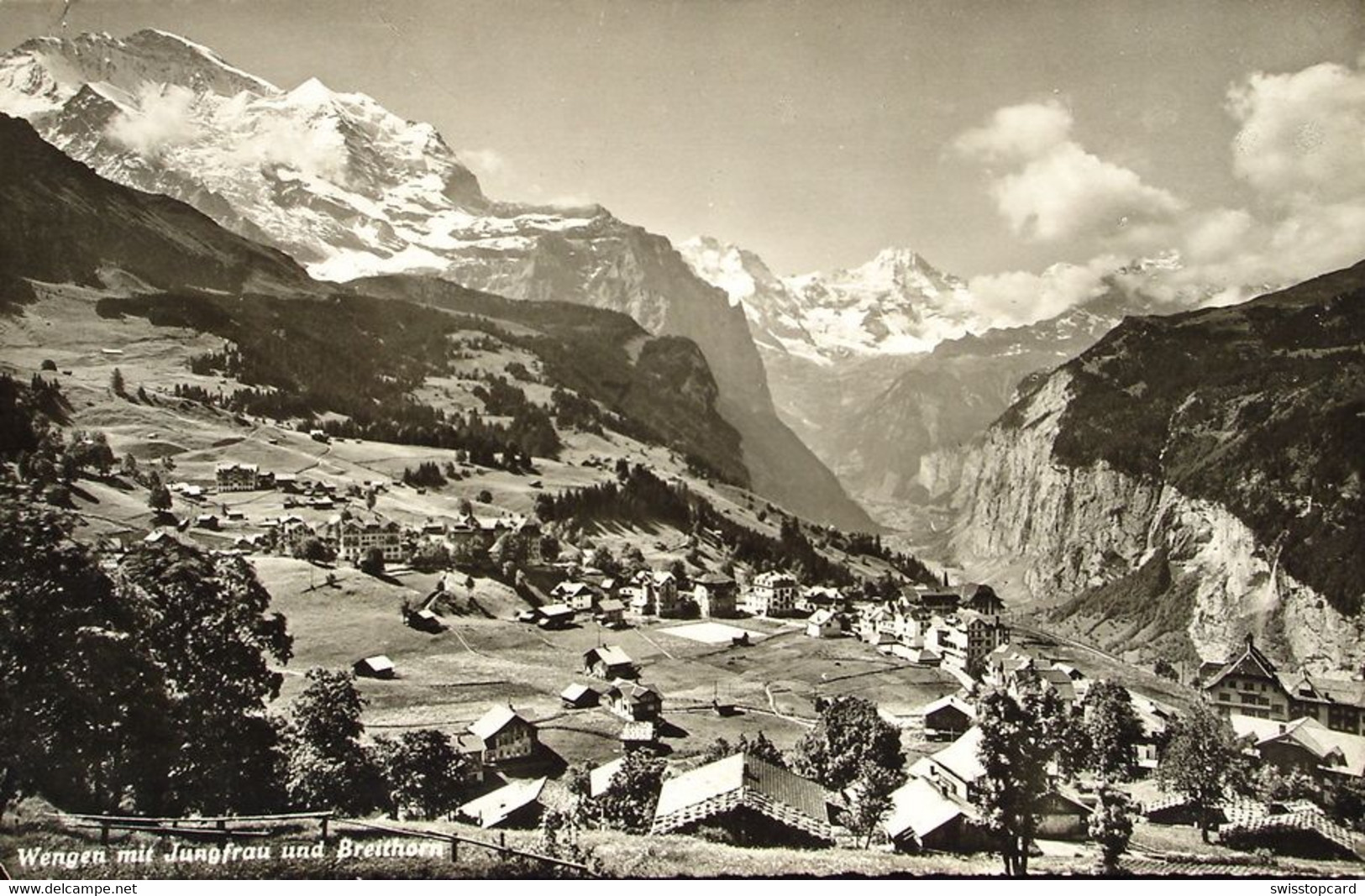 WENGEN Gel. 1952 V. Bönigen - Bönigen