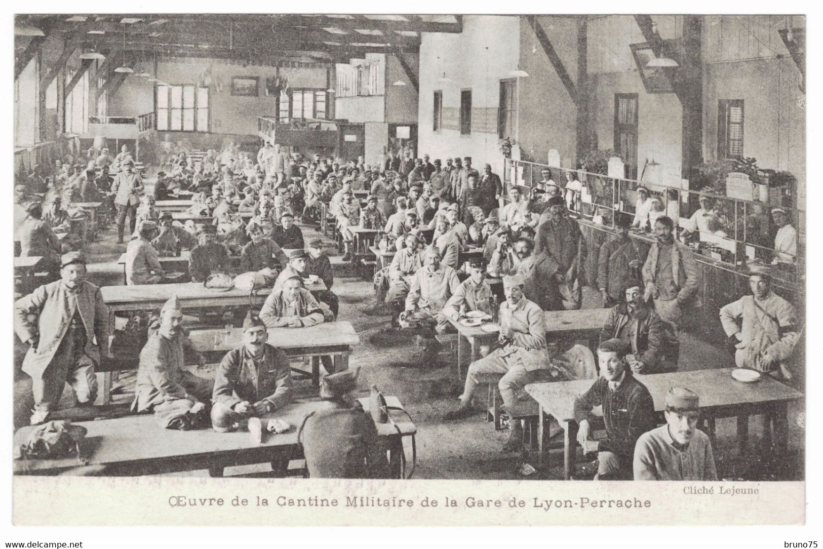 69 - Gare De LYON-PERRACHE - Cantine Militaire - Lyon 2