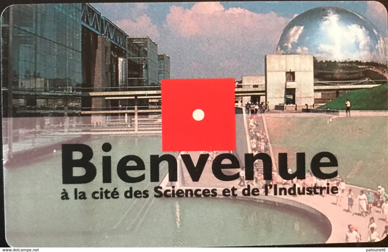 FRANCE  -  Cinécartes  -  Magnétique  -  Cité Des Sciences - Bienvenue - Kinokarten