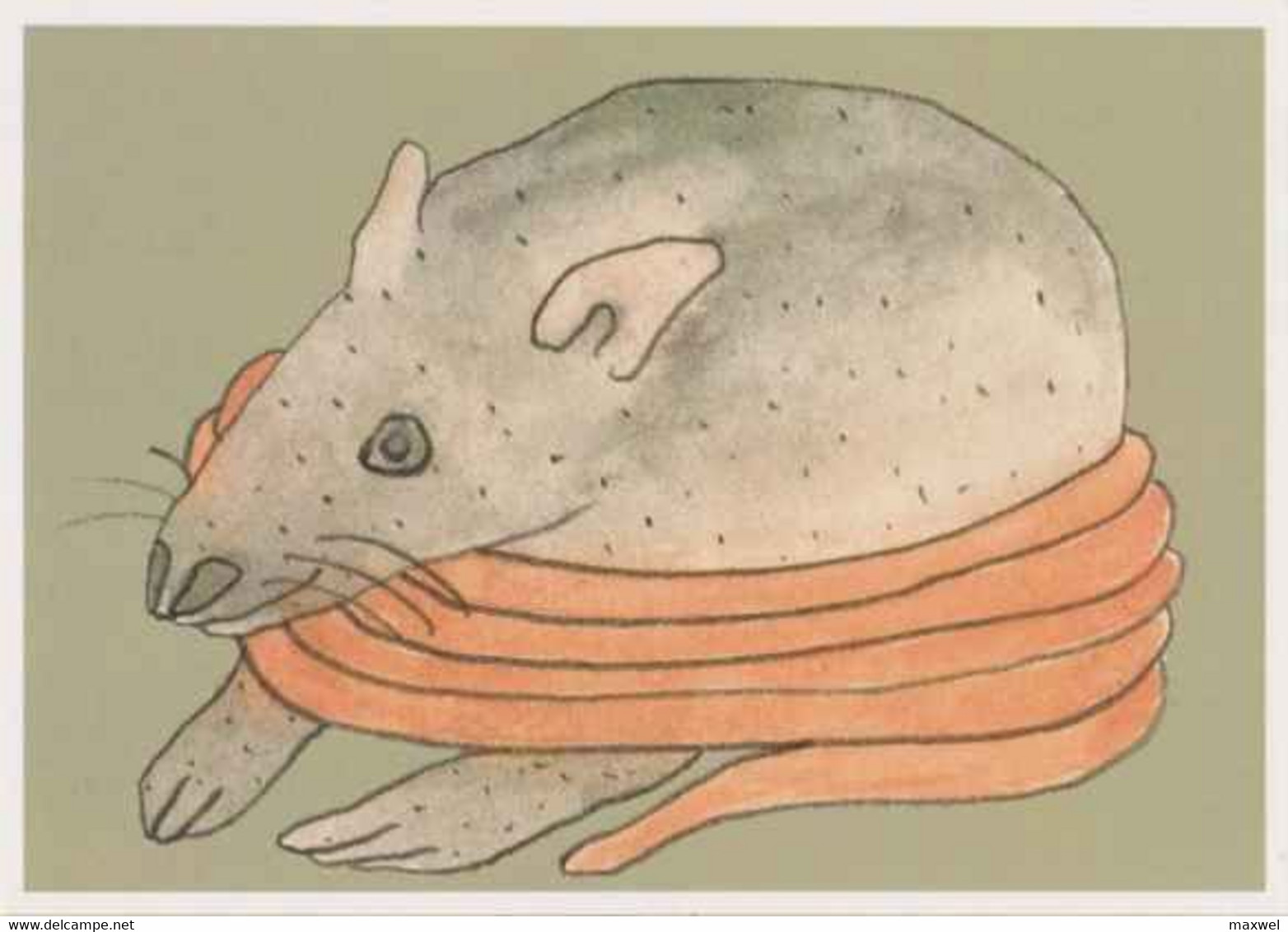 Cpm 1741/491 ERGON - Rat - Souris - Animal - Bête - Illustrateurs - Illustrateur - Ergon