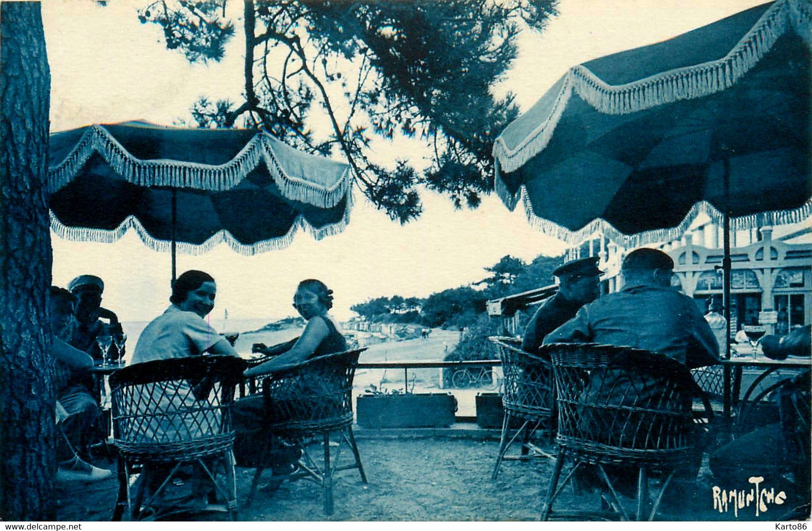 Noirmoutier * Le Bois De La Chaize * La Terrasse De La Potinière * Bar Buvette - Noirmoutier