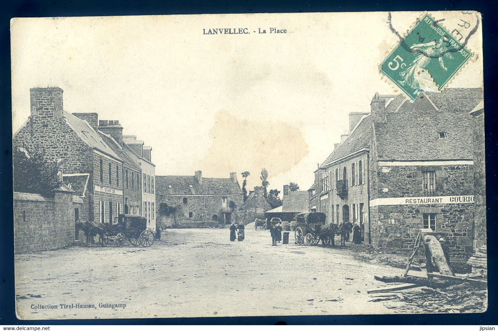 Cpa Du 22  Lanvellec , La Place  SPT21-57 - Lanvellec