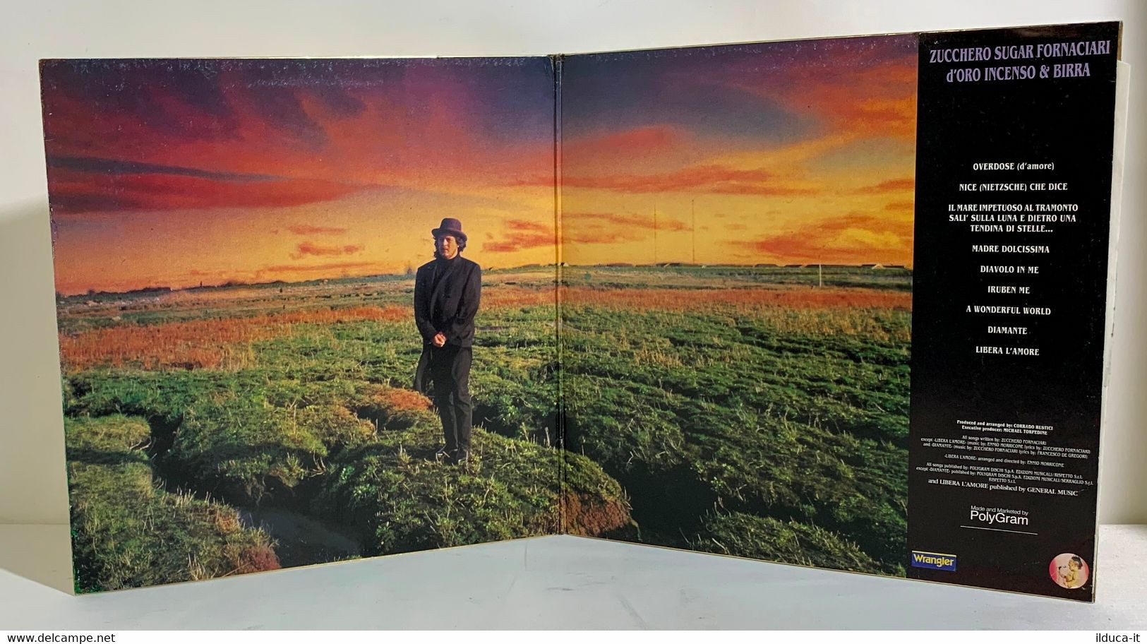 I101897 LP 33 Giri Gatefold Limited Edition - Zucchero - D'oro Incenso & Birra - Autres - Musique Italienne