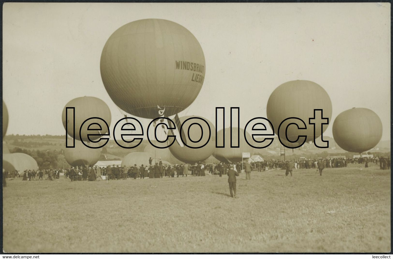 Suisse - ZH Schlieren - Zürich - Ballon - Gordon Bennett 1909 - Schlieren