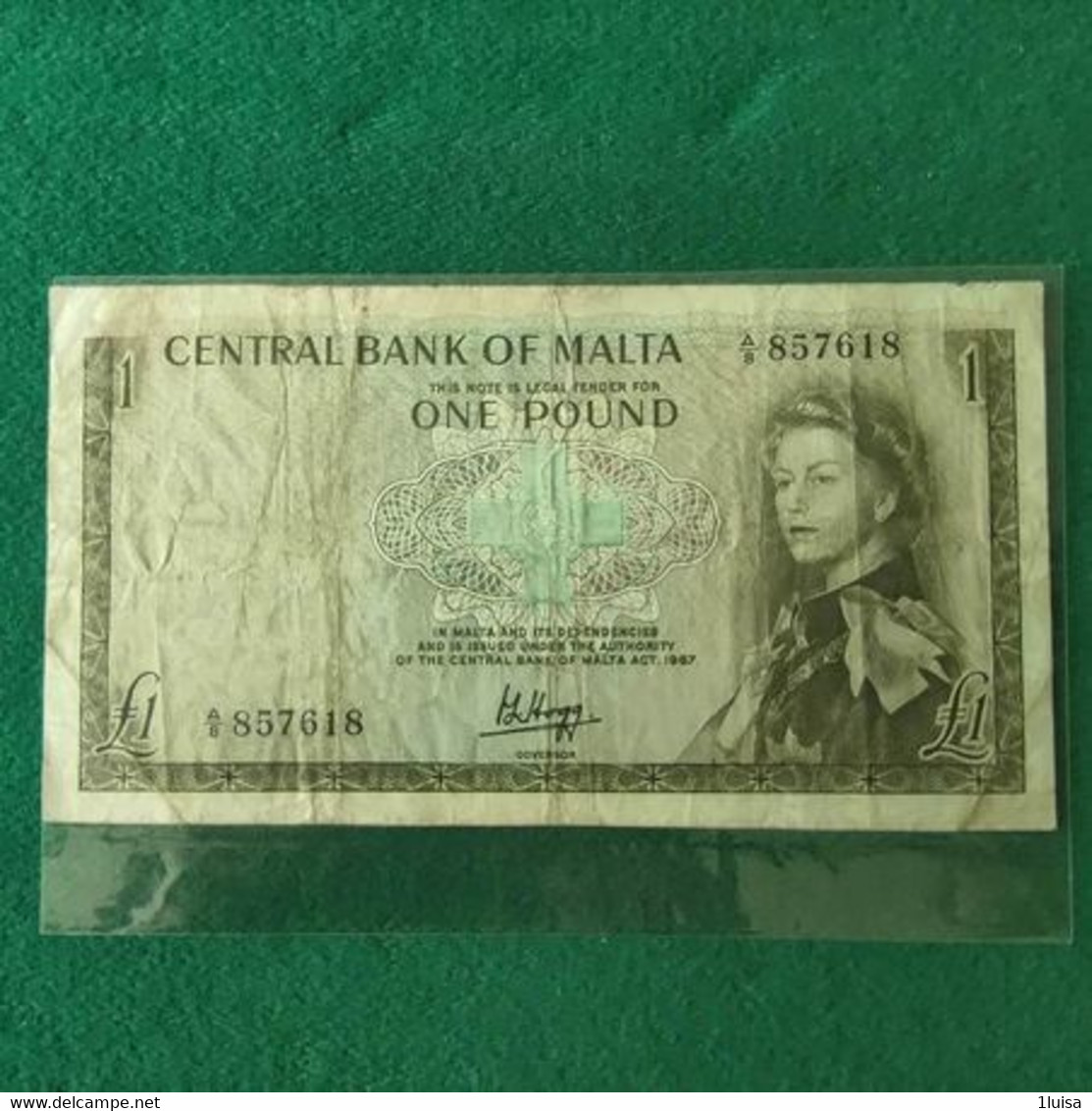 MALTA 1 POUND 1967 - Malta