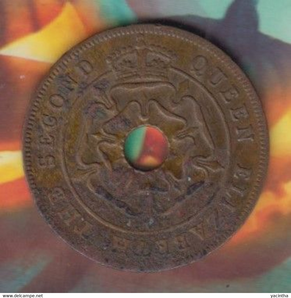 @Y@   Rhodesië    1  / One  Penny   1954   Rare  KM  29    (102) - Rhodesia