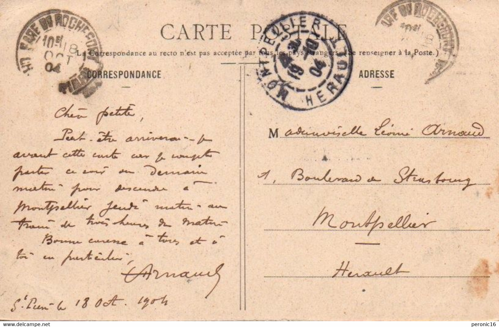 (17) : Type OLLERONNAS  1904 Voir Scan "ils Disent Que Les Antisuités ....) - 1900-1940