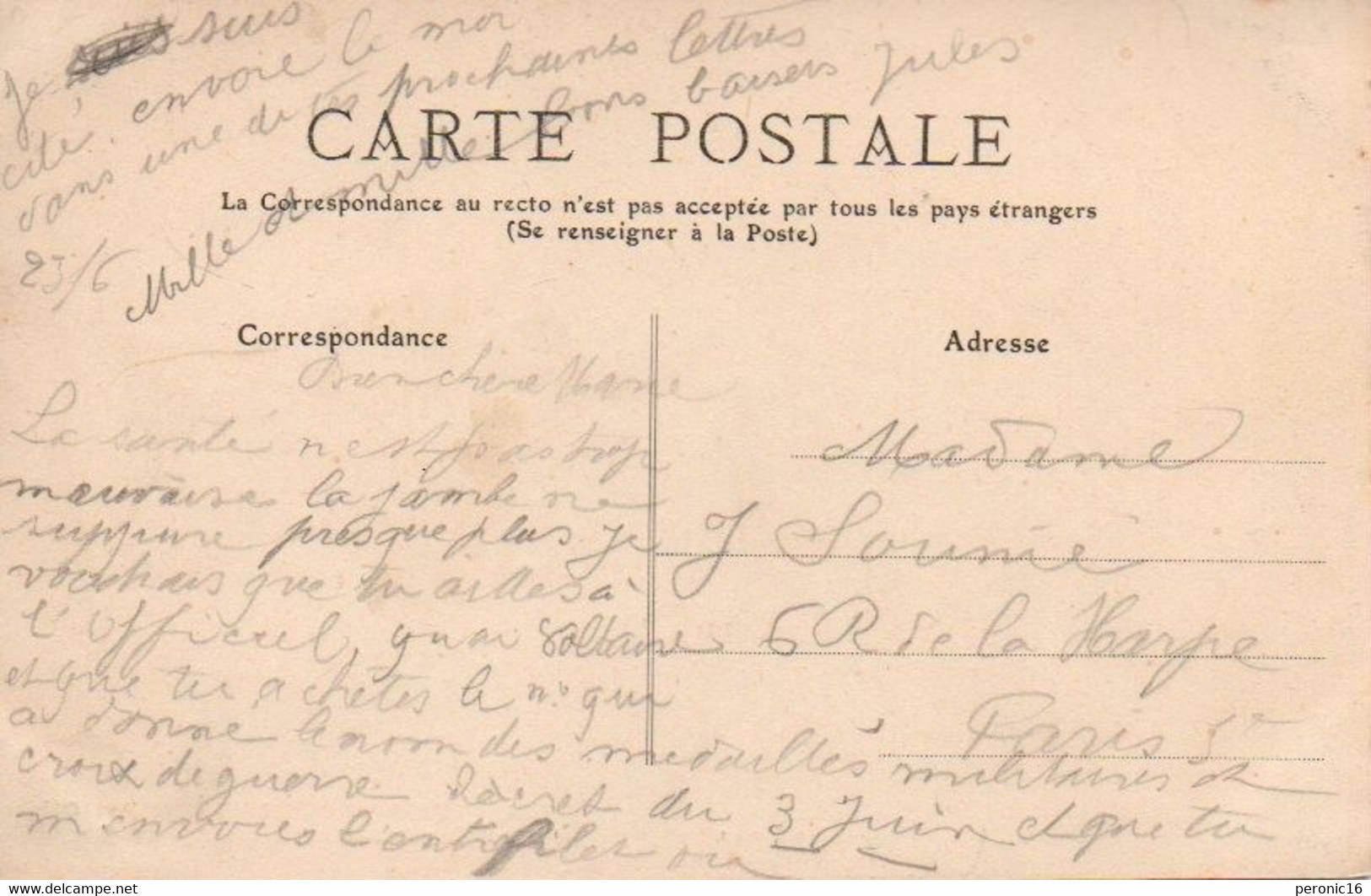 (86) TYPE DE COSTUMES DU POITOU : Jeune Fille Portant La "SAINTONGEOISE" - 1900-1940