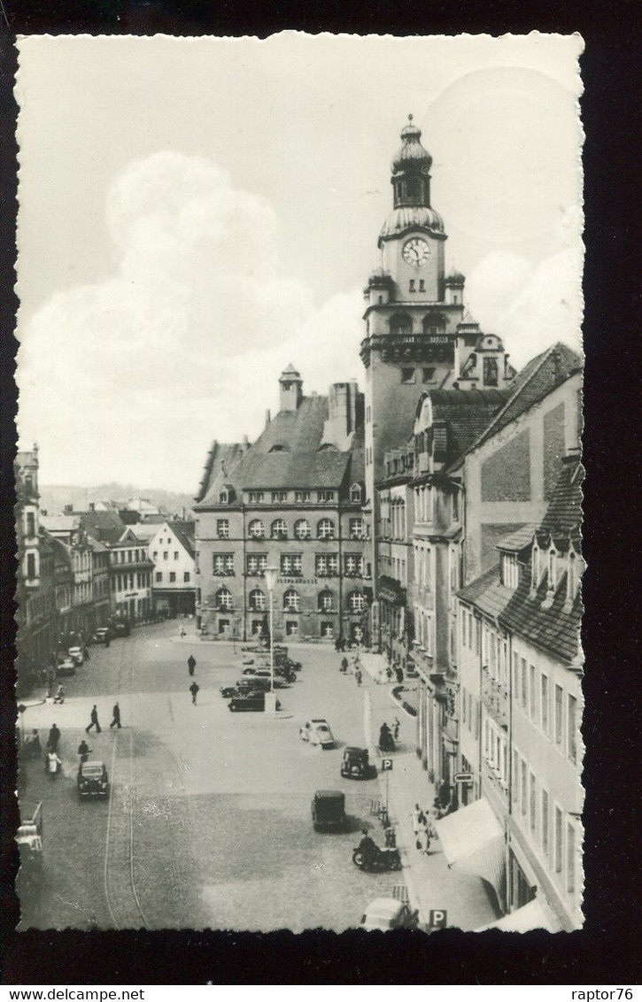 CPSM Allemagne DÖBELN Blick Zum Rathaus - Doebeln