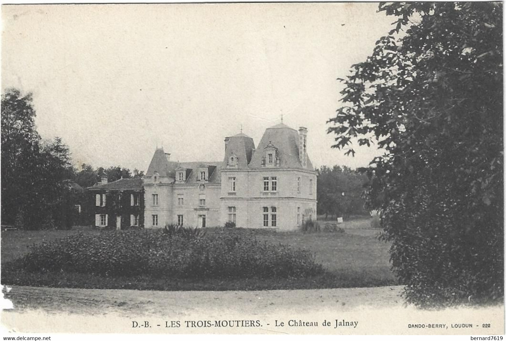 86    Les Trois Moutiers  -   Le Chateau De Jalnay - Les Trois Moutiers