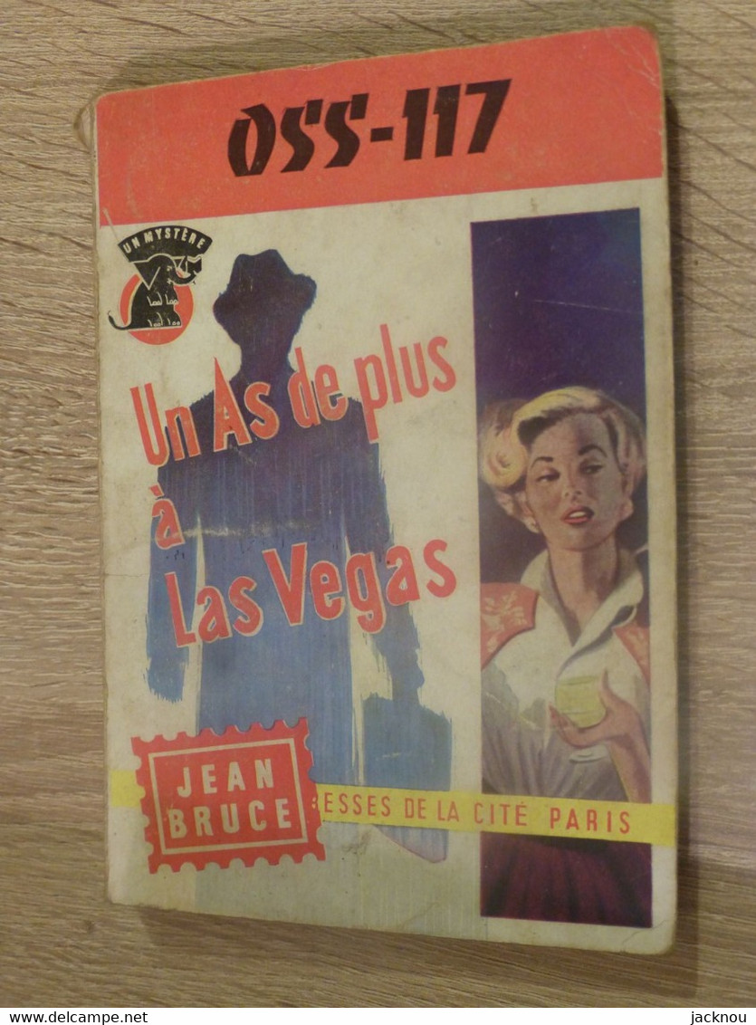 OSS-117   N°398   -UN AS DE PLUS A LAS VEGAS-   Jean Bruce - OSS117