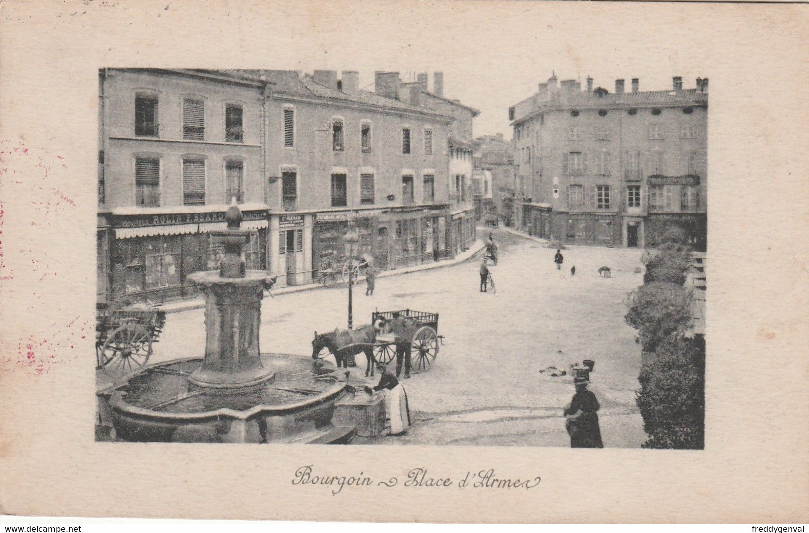 BOURGOIN PLACE D,ARMES - Jallieu