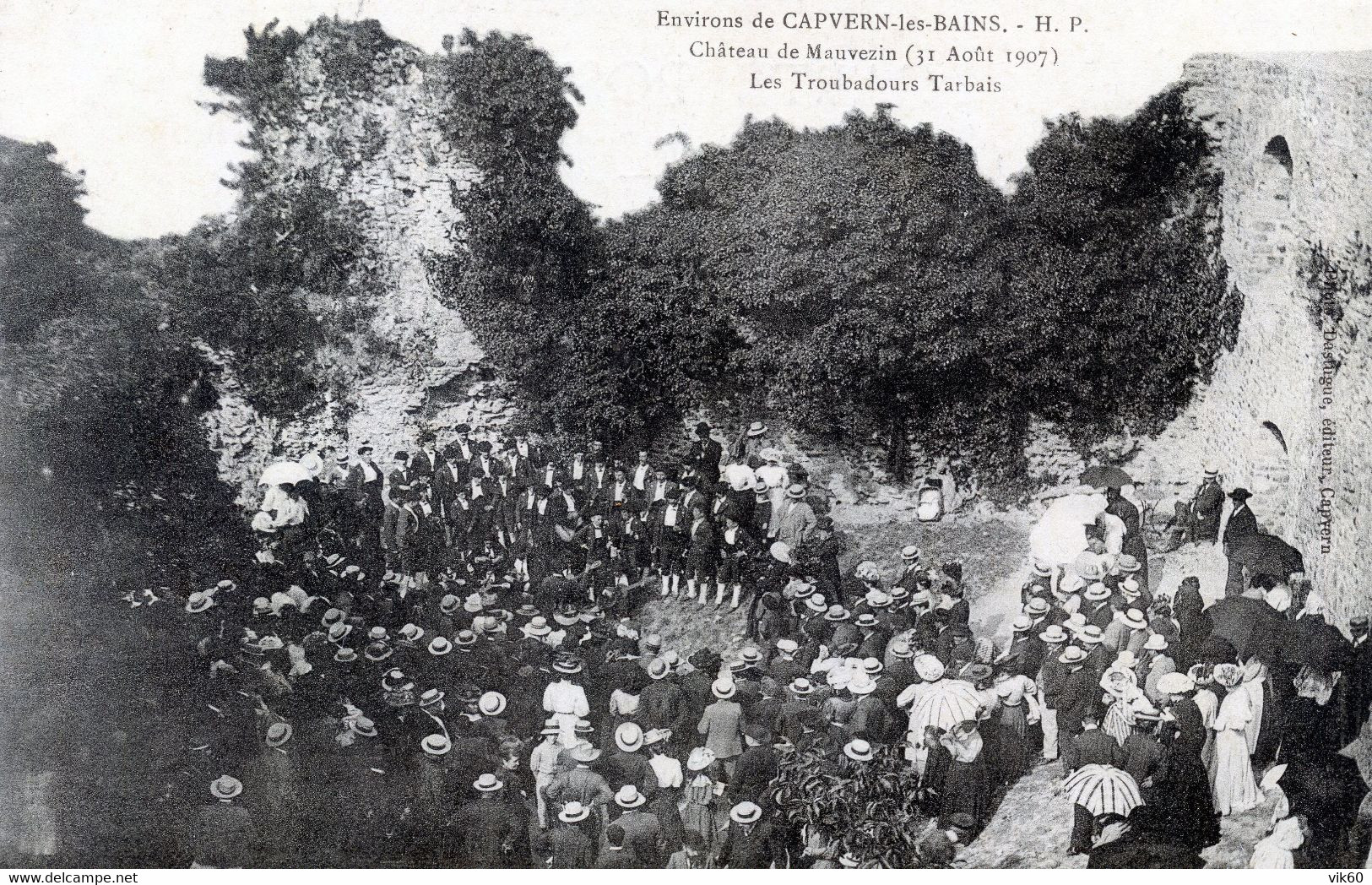 65  ENVIRONS DE CAPVERN LES BAINS  LES TROUBADOURS TARBAIS - Sonstige & Ohne Zuordnung