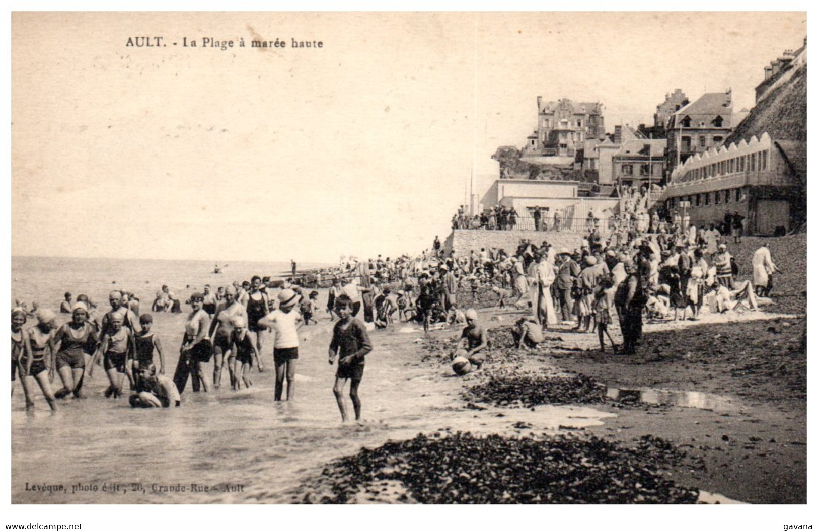 80 AULT - La Plage à Marée Haute - Allaines