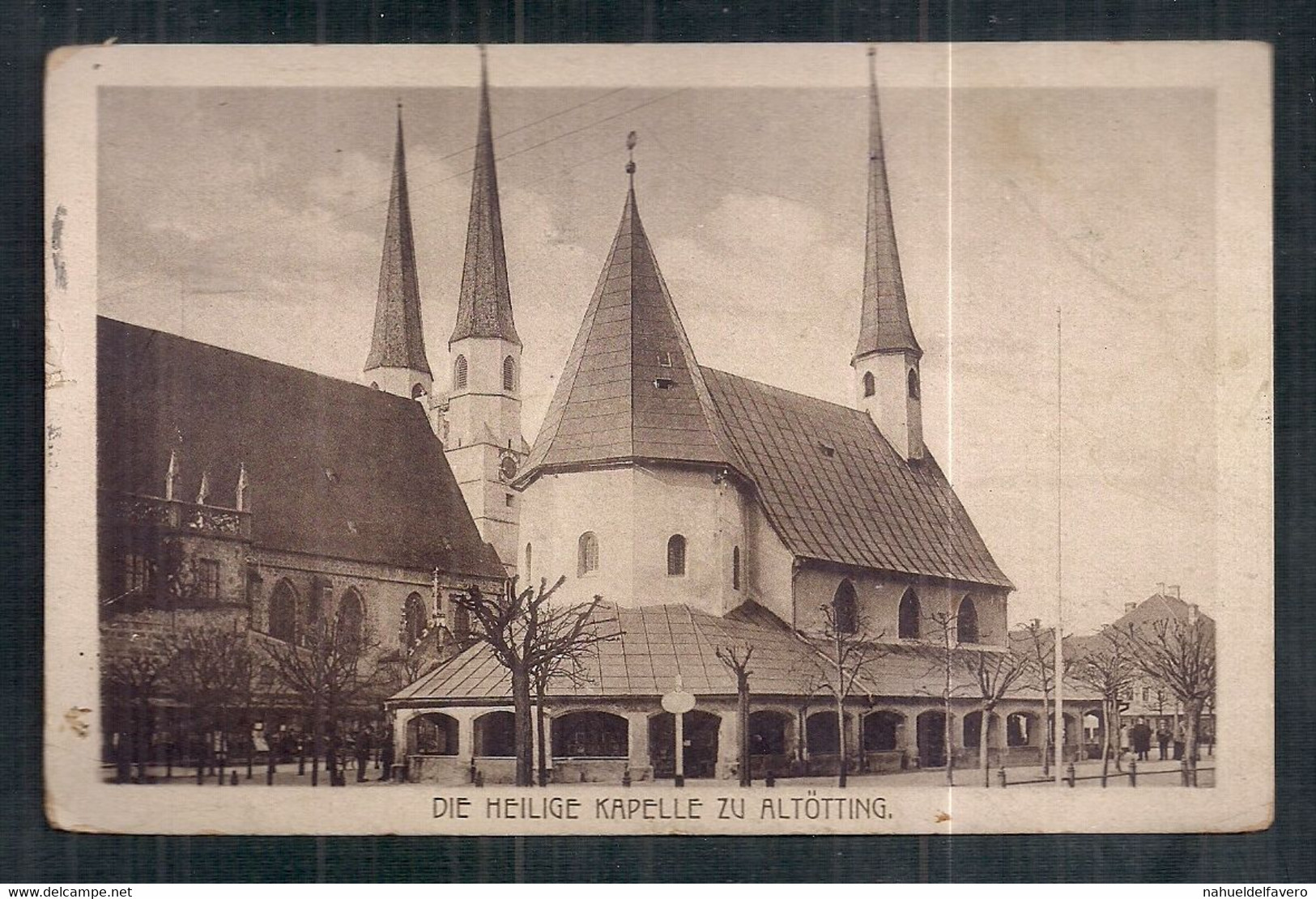 Alemania - Carta Postale - Die Heilige Kapelle Zu Altotting - Altoetting