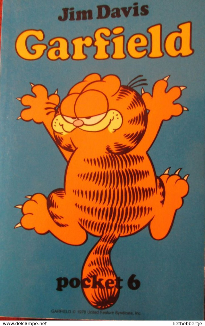 Garfield - Pocket 6 - Door Jim Davis - 1986 - Autres & Non Classés