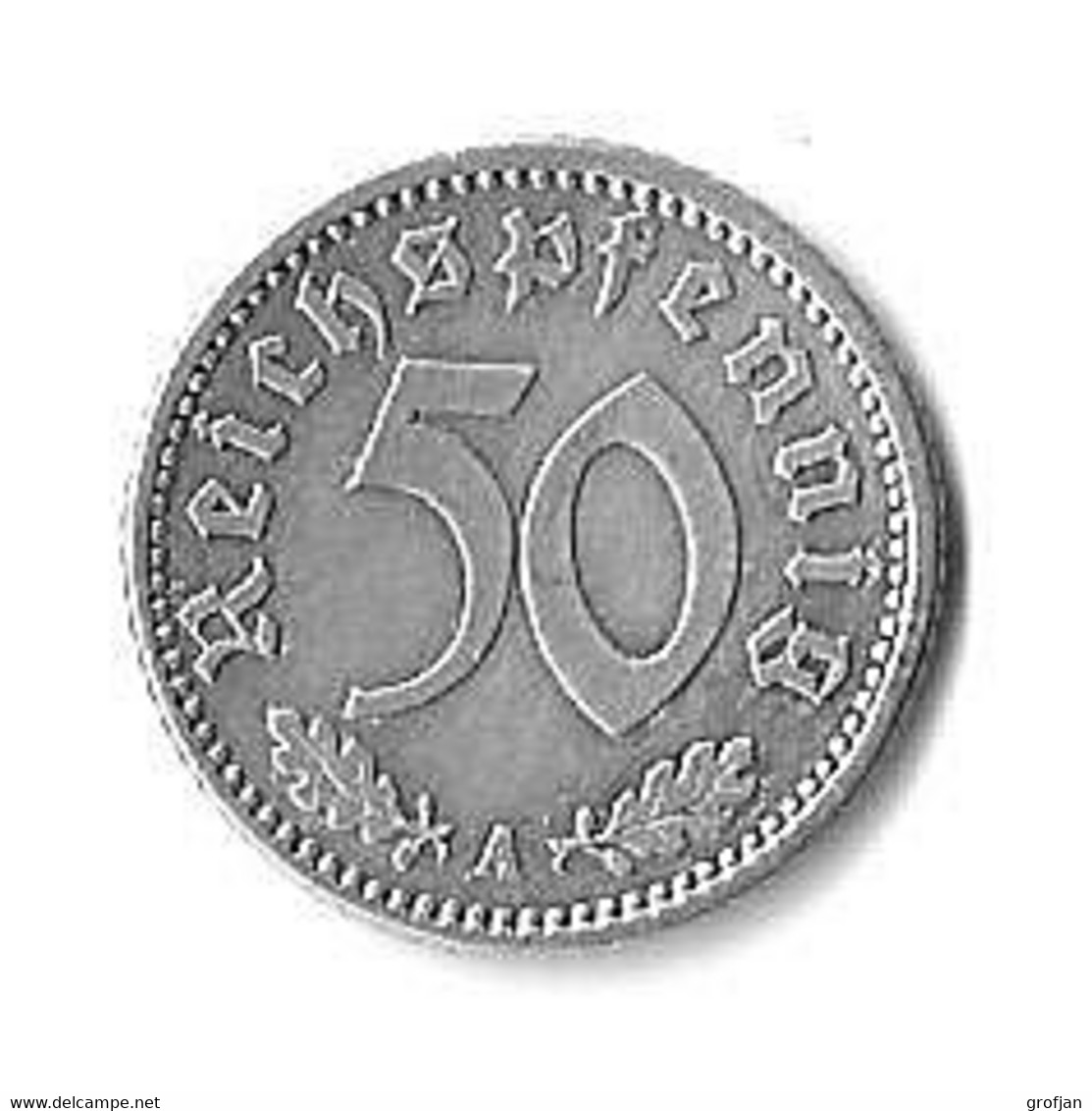 Deutschland - 50 Pfennig 1935 - 50 Reichspfennig