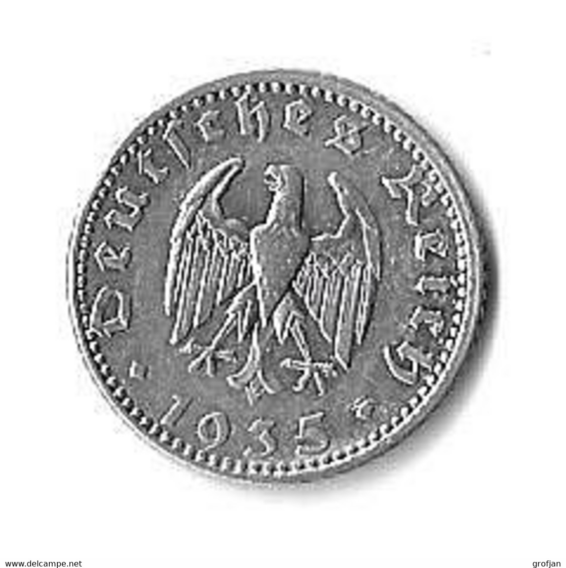 Deutschland - 50 Pfennig 1935 - 50 Reichspfennig