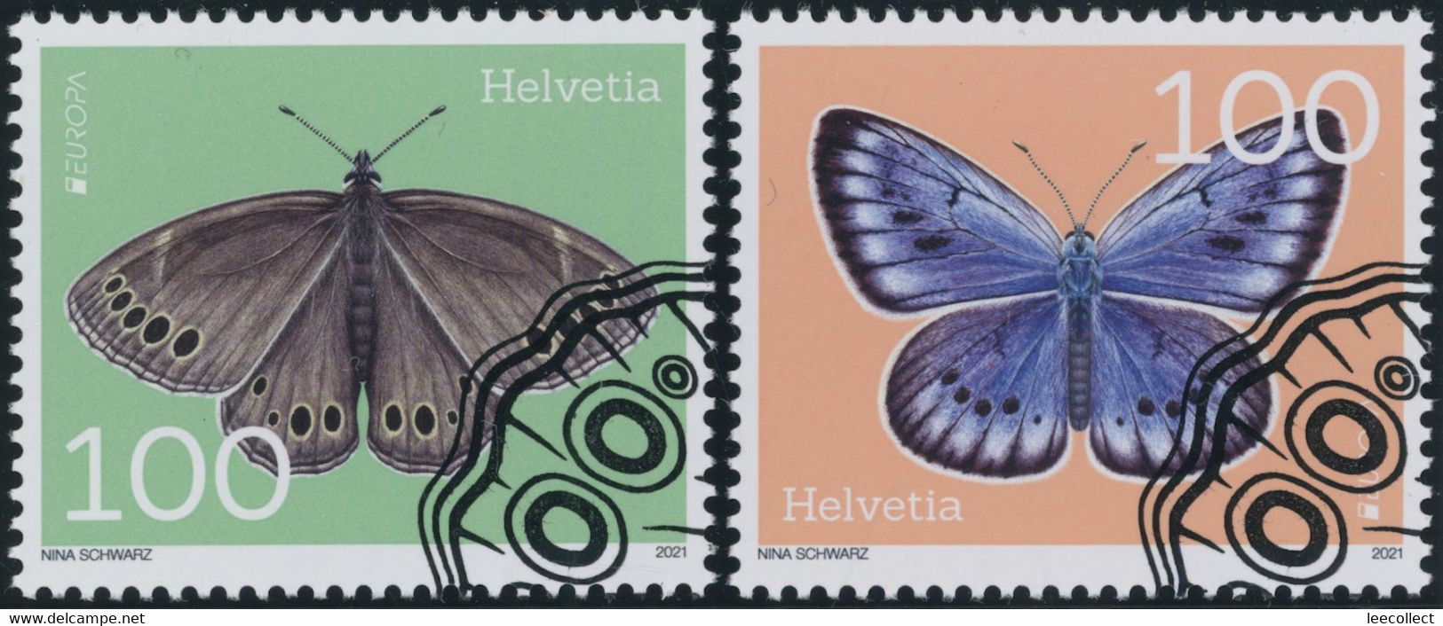 Suisse - 2021 - Europa - Ersttag Stempel ET - Oblitérés