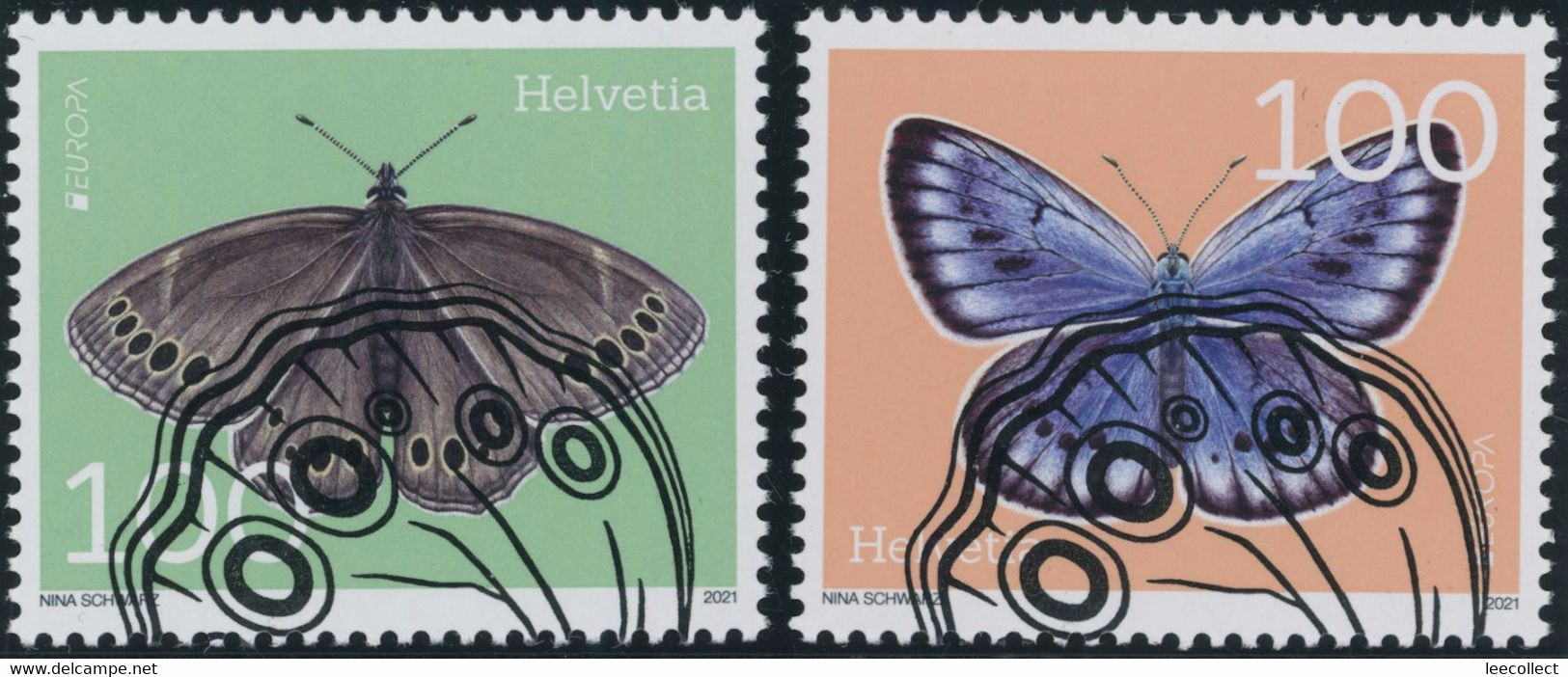 Suisse - 2021 - Europa - Ersttag Stempel ET - Oblitérés