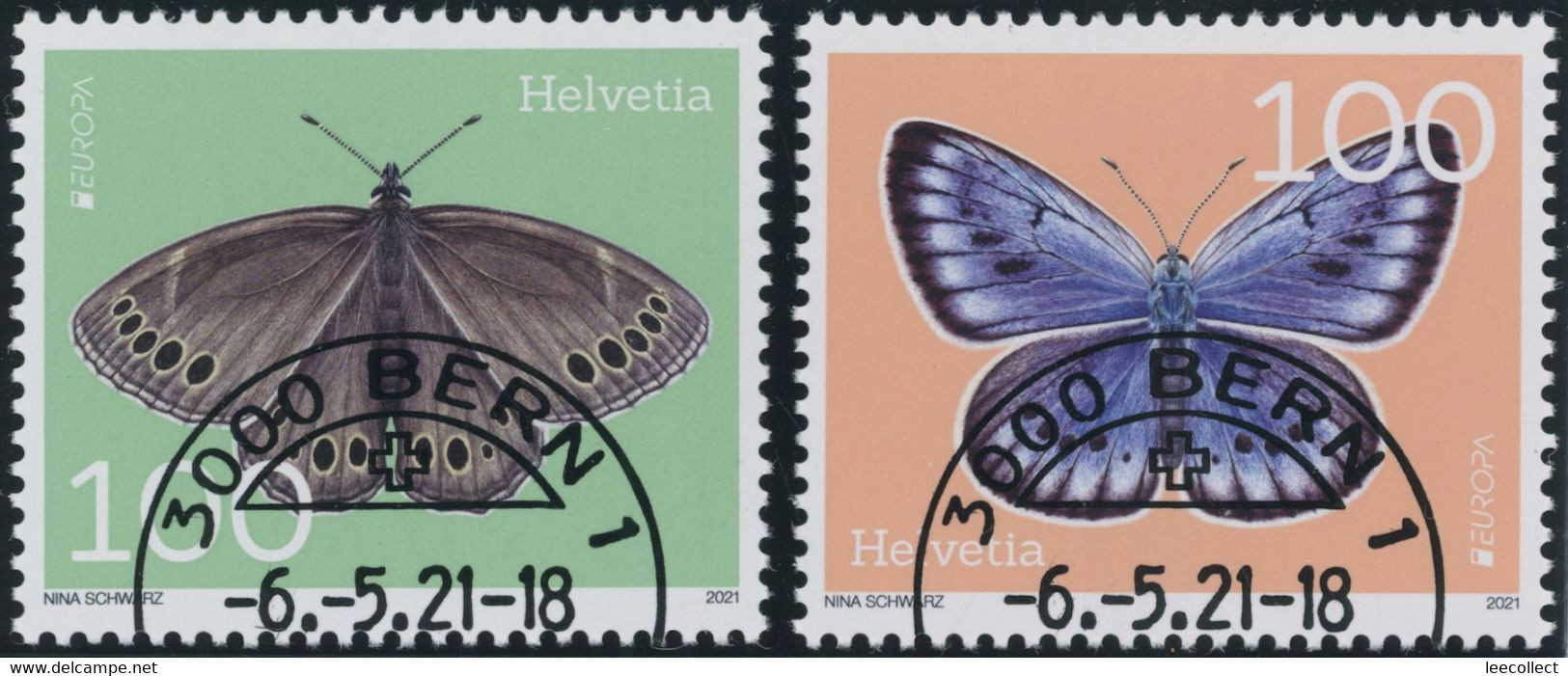 Suisse - 2021 - Europa - Ersttag Stempel ET - Usati