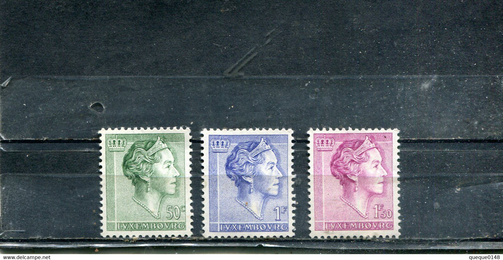 Luxembourg 1960-64 Yt 582-584 * Grande-duchesse Charlotte - Typ Diadem