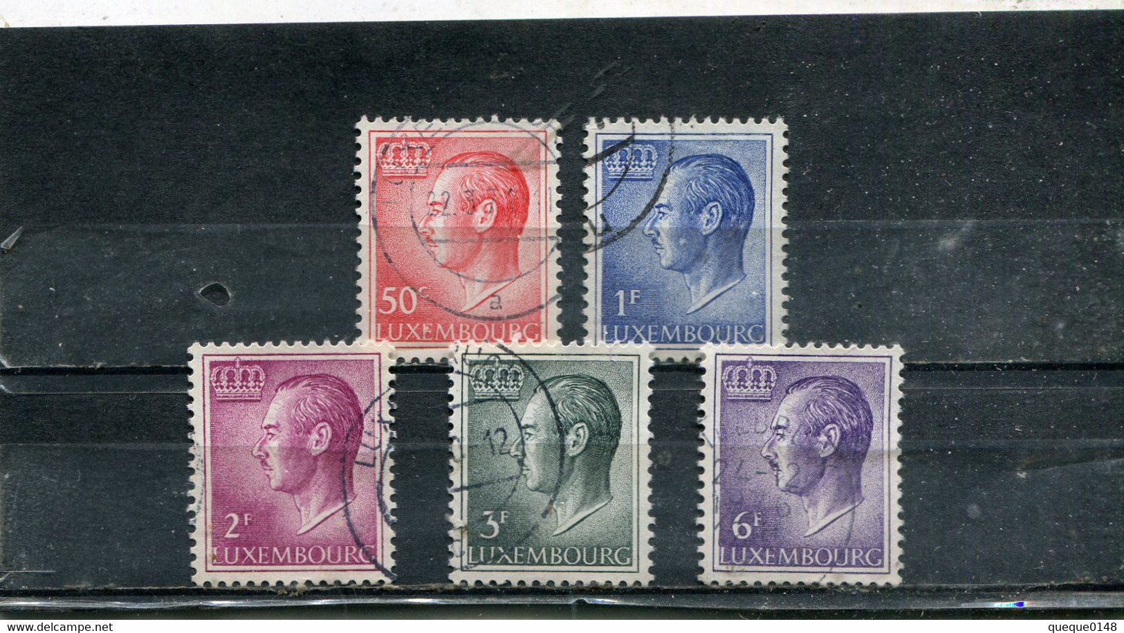 Luxembourg 1965-66 Yt 661-662 664-665 667 Série Courante - 1965-91 Jean