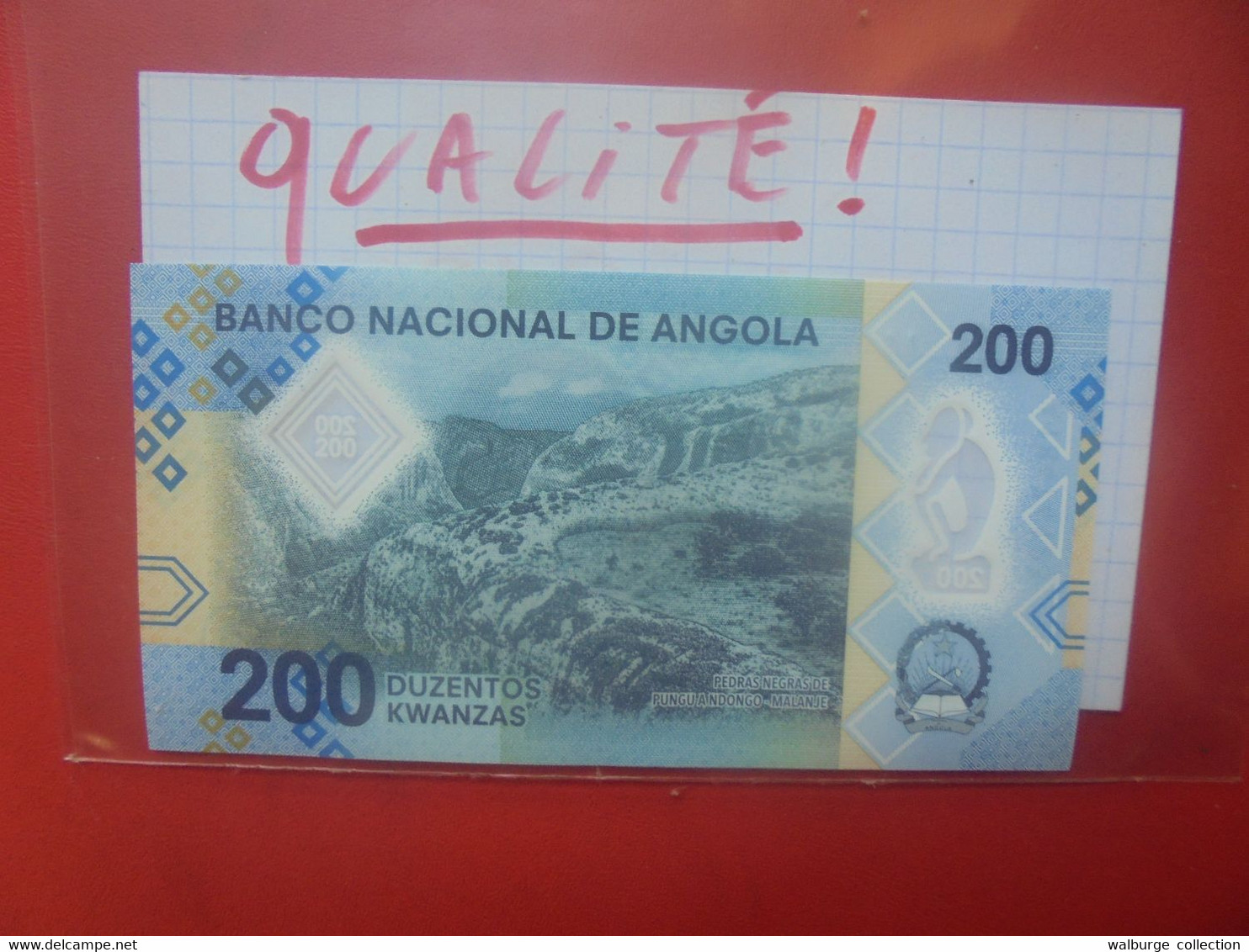 ANGOLA 200 KWANZAS 2020 Neuf-UNC (B.26) - Angola