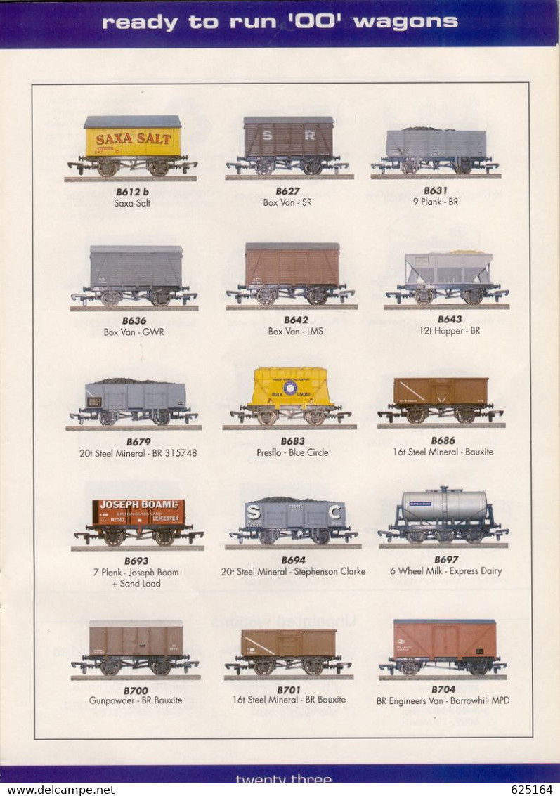 Catalogue DAPOL 2008 N & OO Gauge Model Railways Ready To Run And Kits - Engels