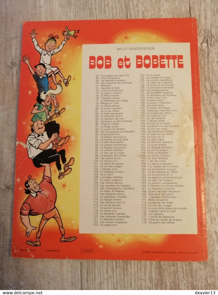 Bande Dessinée - Bob Et Bobette 110 - Les Champignons Chanteurs (1980) - Bob Et Bobette
