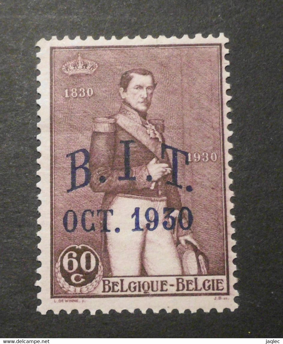 1930 : Cob 305*  (  Charnière D16 ) Voir Verso - Unused Stamps